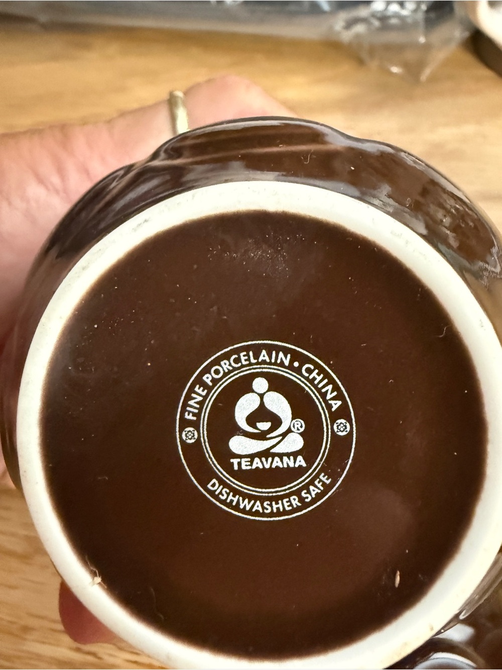 Teavana Tea Cups with lid and filters Honey Pot - Brown - Picture 5 of 5